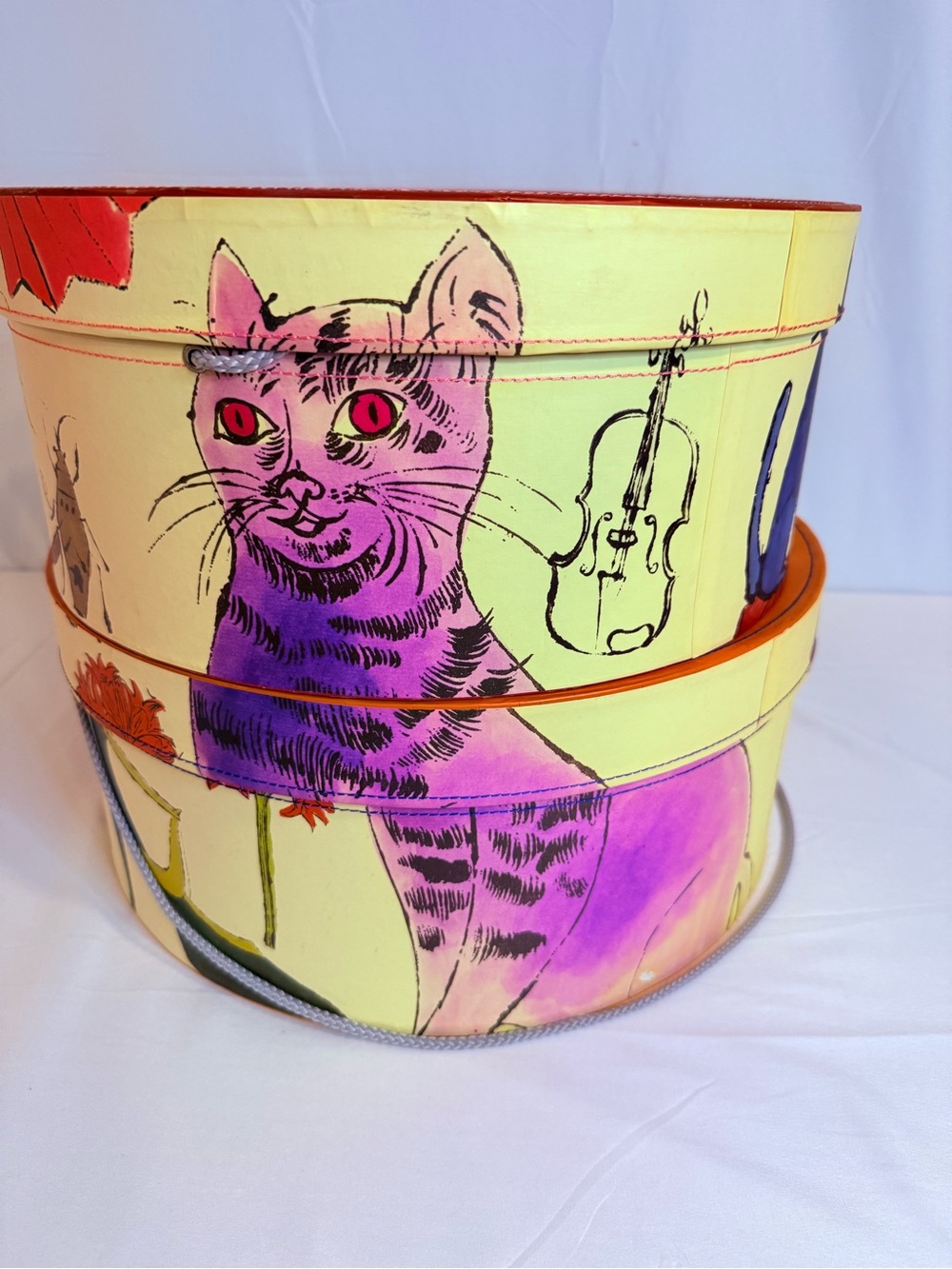 Andy Warhol Foundation x Tri-Coastal Design Stacking Hat Boxes set